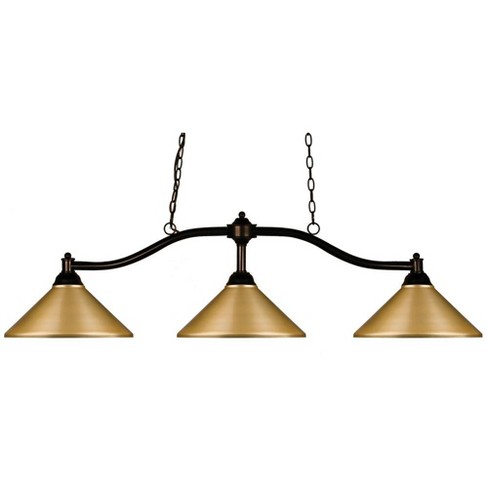 Z-Lite Chance 3 - Light Island Pendant Light in  Bronze - image 1 of 1