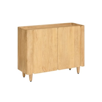 MH London Rufus 40" Scandinavian Solid Wood Sideboard with Storage