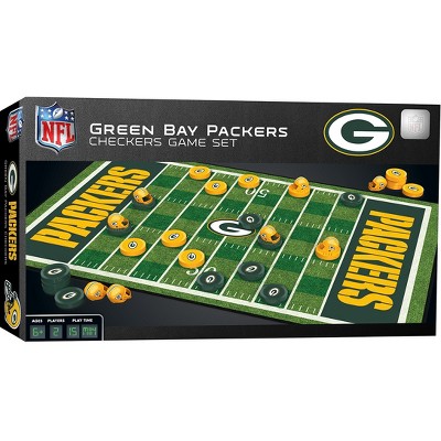 MasterPieces NFL Green Bay Packers Checkers Board Game