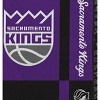 NBA Sacramento Kings 60"x70" Reverse Block Wordmark Double Sided Flannel Fleece Blanket - 2 of 3