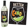 Big Dot of Happiness Here for the Boos Wine Labels, Ghost Halloween Party Decorations for Women & Men, Halloween Wine Bottle Label Stickers - Set of 4 - 4 of 4