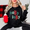Simply Sage Market Women's Graphic Sweatshirt Holly Jolly Colorful - 2 of 4