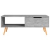 vidaXL Coffee Table Concrete Grey Engineered Wood, MDF 39.4 in - 3 of 4