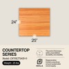 John Boos Butcher Block Kitchen Countertop, 24" x 25" x 1 1/2", Cherry - 2 of 4