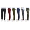Galaxy By Harvic Men's Slim  Fit Fleece Jogger Sweatpants-5 Pack - 2 of 2
