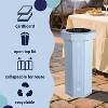 happimess Fleur 25-Gallon Traditional Classic Disposable Corrugated Cardboard Event Trash Can and Recycling Bin - 3 of 4