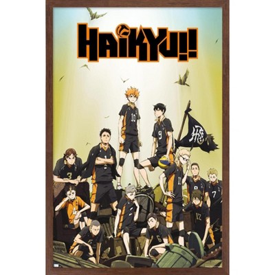 Trends International Haikyu!! - Key Art Framed Wall Poster Prints