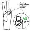 Peace Sign - Metal Line Art Wall Decor Sculpture - 4 of 4