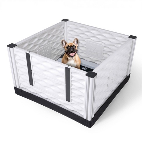 Ezwhelp Ezclassic Small Padded Dog Whelping Box With Rails, Puppy ...