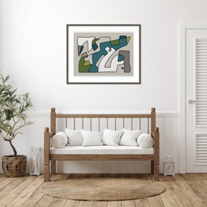 Amanti Art Making Strange II by Jim Schlotzhauer Wood Framed Wall Art Print - 1 of 4
