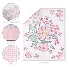 The Peanutshell 5-Piece Floral Fun Baby Crib Bedding Set for Girls with Extra Sheet, Quilt and Blanket - 2 of 4
