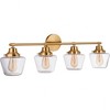 Craftmade Lighting Essex 4 - Light Vanity in  Satin Brass - 2 of 2