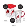 Evergreen Ceramic Travel Cup 17oz. ,withbox and Tritan Lid Perching Cardinal - 4 of 4