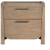 1pc Modern Light Brown Finish Nightstand with Storage Drawers Wooden Bedroom Furniture Stunning Design - 3 of 4