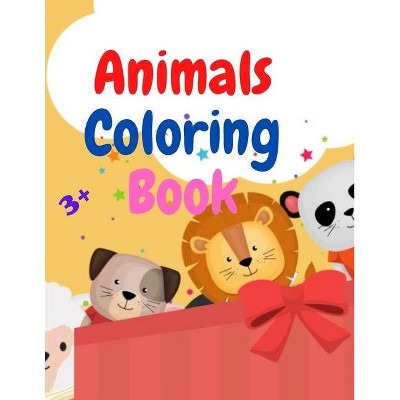 Animals coloring book for kids - by  Serge Green (Paperback)