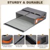 Unique Bargains Fabric Bed Sheet Organizers and Storage with PU Handle 4 Pcs - 3 of 4