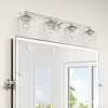 Livex Lighting Willow 4 - Light Vanity in  Brushed Nickel - 2 of 4