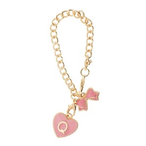Unique Bargains Heart Bow Water Cup Pendant 1 Pc - 1 of 4