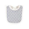 Touched by Nature Infant Boy Organic Cotton Bibs, Mystic Sea, One Size - 4 of 4