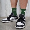 NFL Green Bay Packers Around the Bend Quarter Socks: Cushioned Heel & Toe, Logo Pattern - 3 of 3