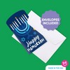 Big Dot of Happiness Hanukkah Menorah Gift Card Holders with Envelopes, Chanukah Holiday Money Holders & Gift Card Sleeves, Nifty Gifty Pack, Set of 8 - 3 of 4