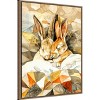 Amanti Art Sleepy Bunny Nap by Justyna Jaszke Framed Canvas Wall Art - 2 of 4
