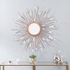 Ardreva Starburst Mirrored Wall Sculpture - Gold - SEI - 2 of 4