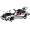 1983 Porsche 911 Carrera Cabriolet 3.2 Gray Metallic 1/18 Diecast Model Car by Minichamps - 2 of 4