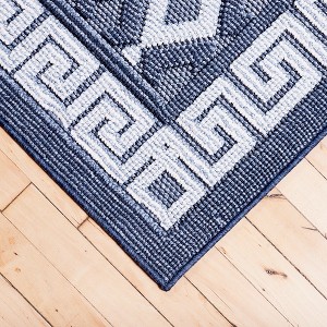Obeetee Nimes Diamond Lattice Power Loomed Contemporary Indoor/Outdoor Area Rug - 1 of 4