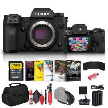 FUJIFILM X-H2 Mirrorless Camera (16757045) + 64GB Memory Card + Bag + More