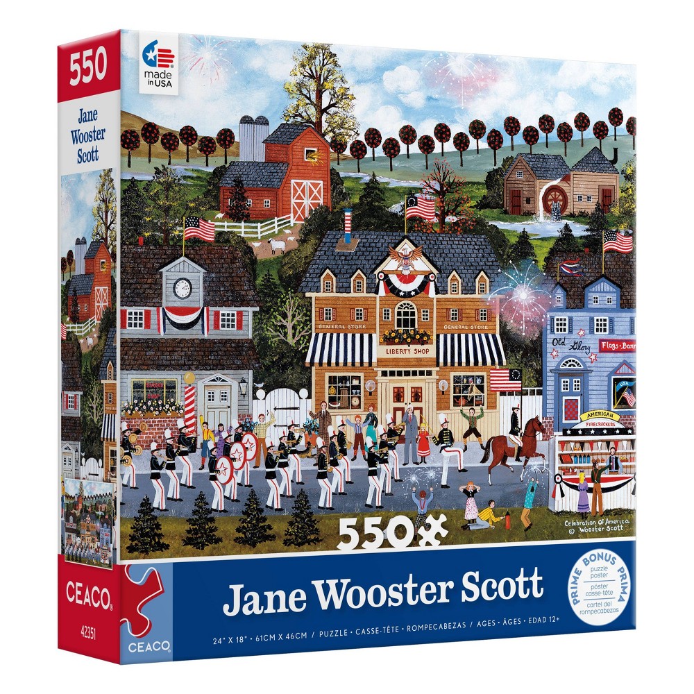 UPC 021081232517 product image for Ceaco Celebration of America Jigsaw Puzzle - 550pc | upcitemdb.com