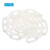 Unique Bargains Adjustable Crowd Control Driveway Plastic Chain Barrier with Snap Hooks - 3 of 4