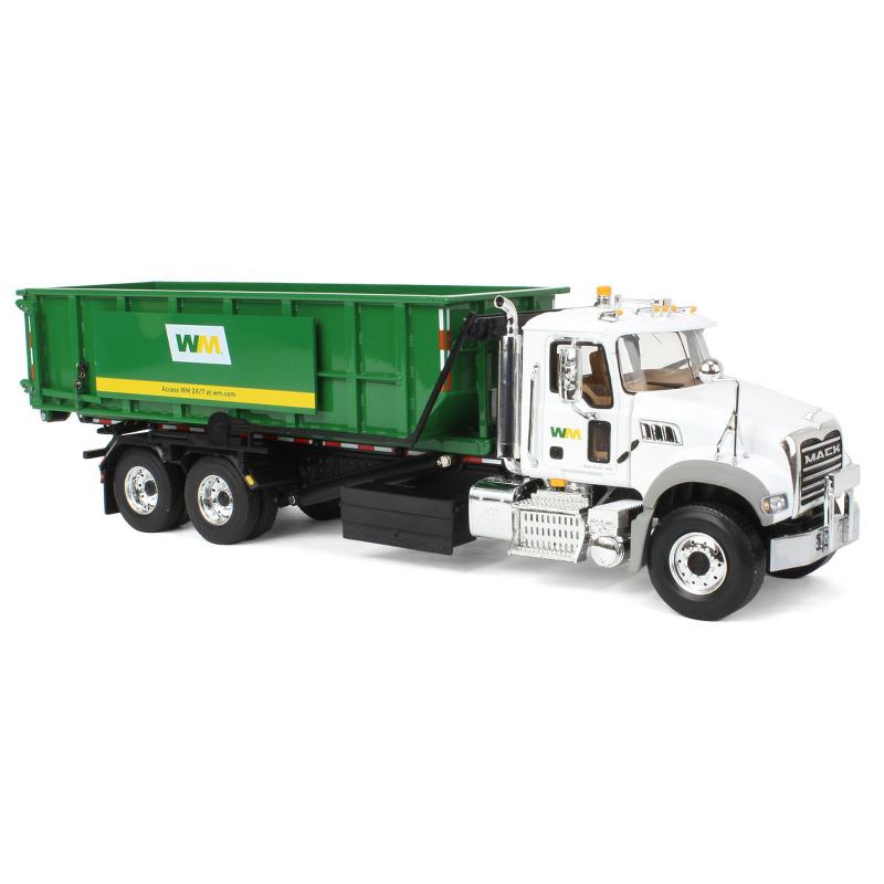 First Gear 1/34 Mack Granite MP Waste Management Truck w/ Roll-off Container 10-4305D, 2 of 7