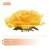 Unique Bargains Soft Fabric Weddings Party Women Rose Flower Hair Clips 30 Pcs - 3 of 4