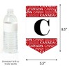 Big Dot of Happiness Canada Day - Canadian Party Bunting Banner - Party Decorations - Happy Canada Day - 3 of 4