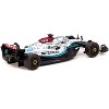Mercedes-AMG F1 W13 E Performance #63 F1 Winner "Sao Paulo GP" (2022) "Global64" Series 1/64 Diecast Model Car by Tarmac Works - 2 of 3
