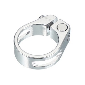 Unique Bargains Aluminum Alloy Quick-Release Mountain Road Bike Seat Post Clamp - 1 of 4