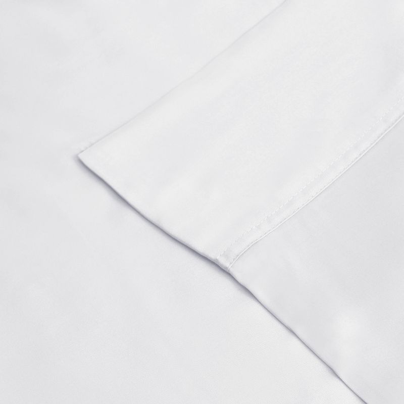 300 Thread Count Rayon From Bamboo Solid Set of 2 Pillowcase Set by Blue Nile Mills, 3 of 5