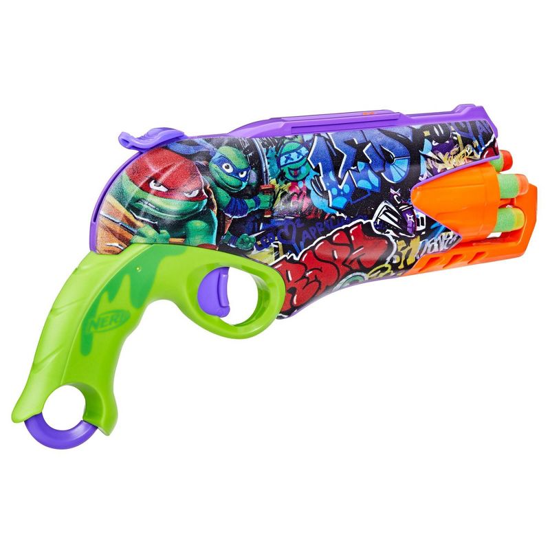 Nickelodeon NERF Ink TMNT Blaster, 4 of 6