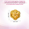 Unique Bargains Iron On Durable DIY Clothing Sequin Bead Flowers Patches 50 Pcs - 2 of 4
