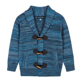 Andy & Evan  Toddler  Boys Multi Colored Marled Toggle Cardigan