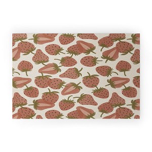 Alisa Galitsyna Strawberry Harvest Welcome Mat - Society6 - 1 of 4