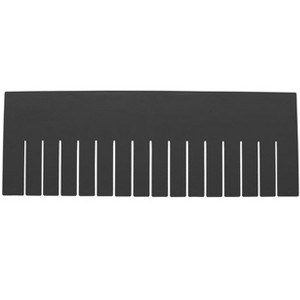 Quantum Storage Systems Short Divider, Conductive, For Use With Dg93080Co, Black (Pack Of 6), Made In Usa - 1 of 1