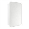 TEHOME Garnes Rectangular Recessed or Surface Mount Metal Medicine Cabinet with Mirror - 2 of 4