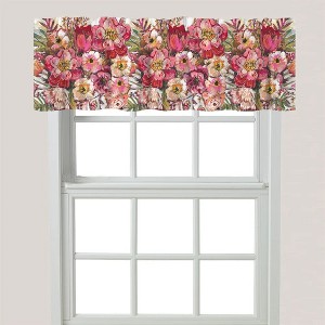 Laural Home Pink Posies Window Valance - 1 of 1