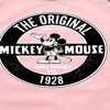 Girls' - Disney - Mickey Mouse Original Badge Shirt Tail Raglan Graphic T-shirt - 2 of 3