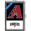 Trends International MLB Arizona Diamondbacks - Logo 22 Framed Wall Poster Prints - 3 of 4