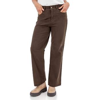 Women's Effortless Chino Cargo Pants - A New Day™ Black 10 : Target