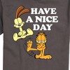 Men's - Garfield - Have A Nice Day Garfield and Odie Short Sleeve Graphic T-Shirt - 2 of 4