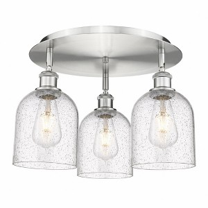 Bella - 3 Light Flush Mount In Industrial Style-10.5 Inches Tall and 17.25 Inches Wide - 1 of 1